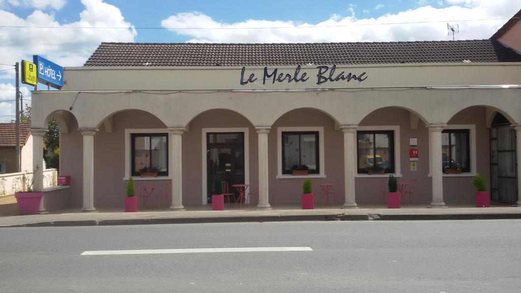 Le Merle Blanc Hôtel Logis Digoin Exterior foto